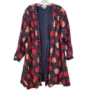 We Be Bop Colorful Beaded  Wearable Art Jacket Peppers 1X‎ plus  Wimsical